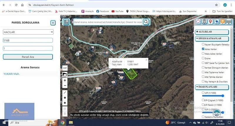 Mazaka Cıty'den Hacılar Kergah Cd Satılık Villa Parselleri - Görsel 5