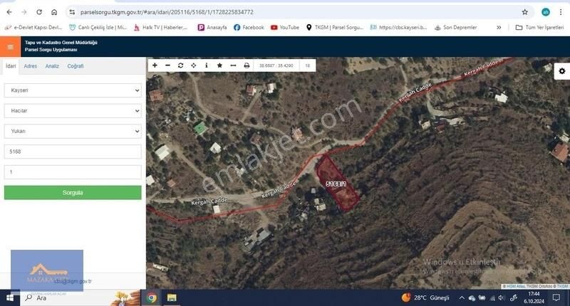 Mazaka Cıty'den Hacılar Kergah Cd Satılık Villa Parselleri - Görsel 3