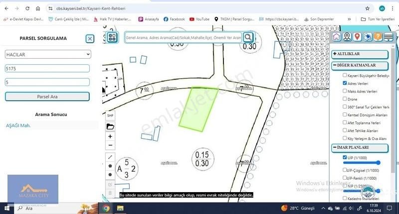 Mazaka Cıty'den Hacılaraşağı Mah Satılık 695 M2 İmarlı Arsalar - Görsel 2