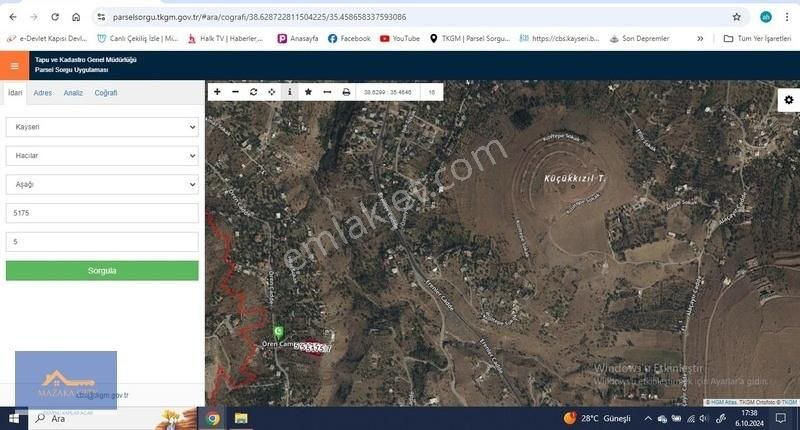 Mazaka Cıty'den Hacılaraşağı Mah Satılık 695 M2 İmarlı Arsalar - Görsel 6