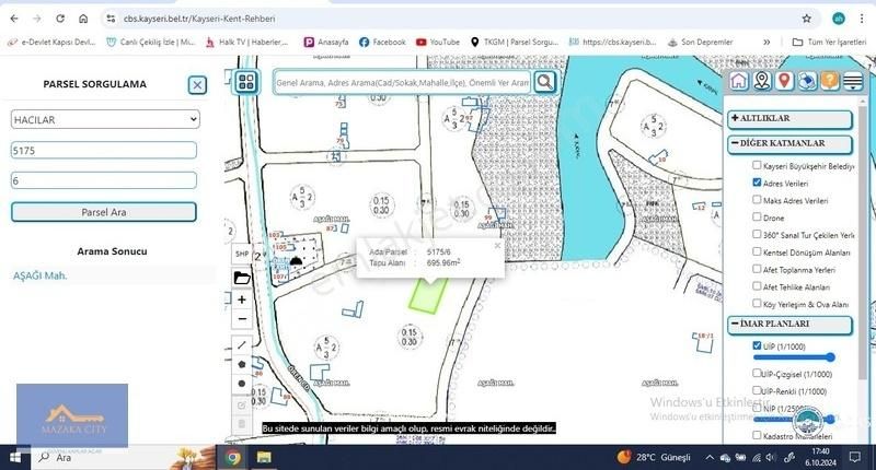 Mazaka Cıty'den Hacılaraşağı Mah Satılık 695 M2 İmarlı Arsalar - Görsel 7