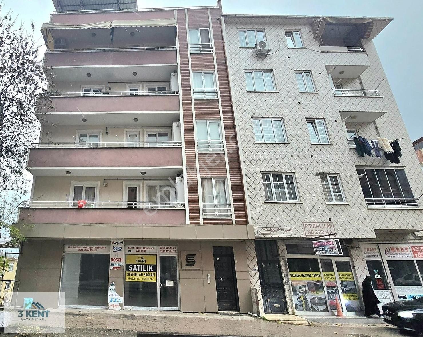 İzmit Yenişehir Satılık Dükkan & Mağaza 3kent'ten Turan Güneş Caddesinde Satılık 400 M2 Dükkan