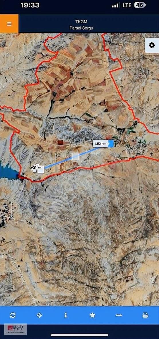 Antalya Korkuteli Nebiler Mah De Baraş.a 244 M2 6201 Arsa - Görsel 8