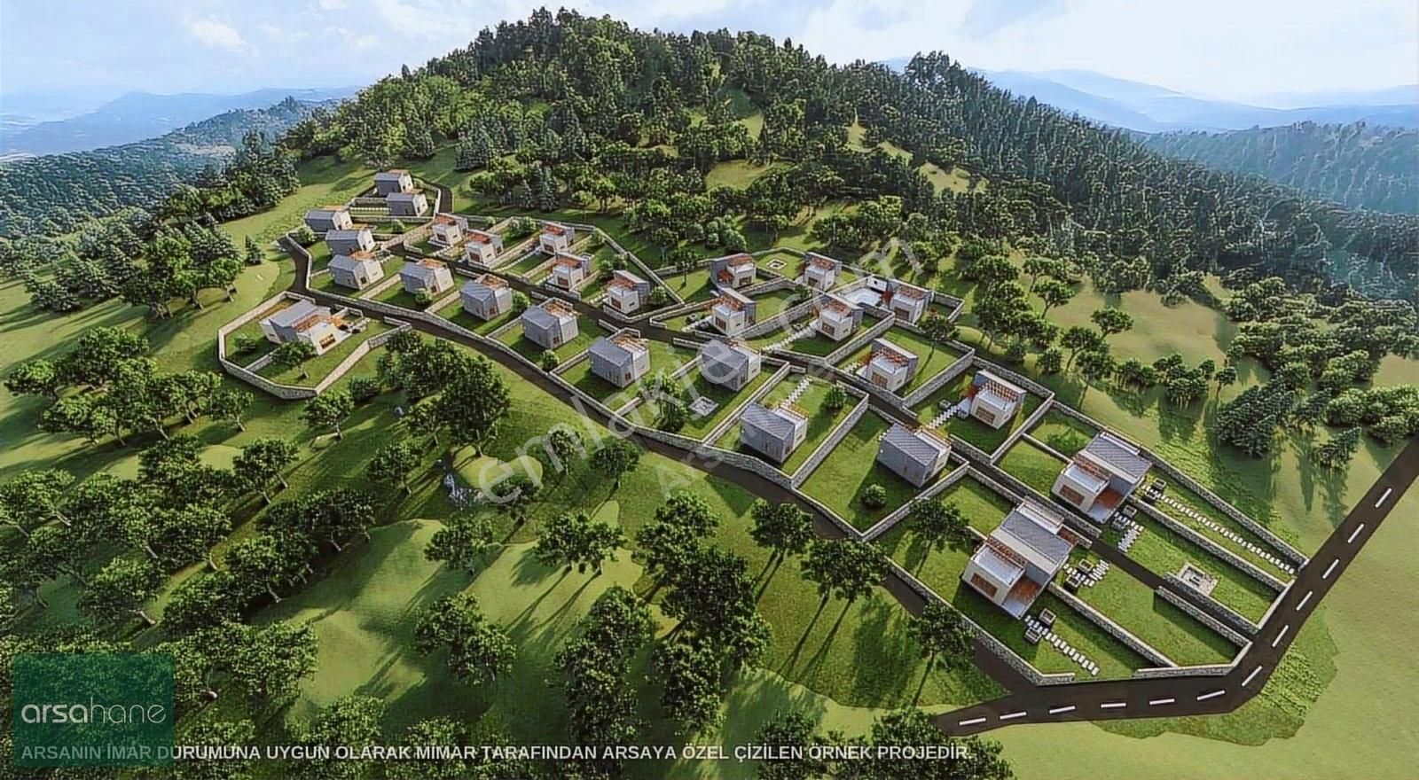 Acil Çanakkale Çan 'da 27 Adet Villa Yapımına Uygun İmarlı Arsa - Görsel 6