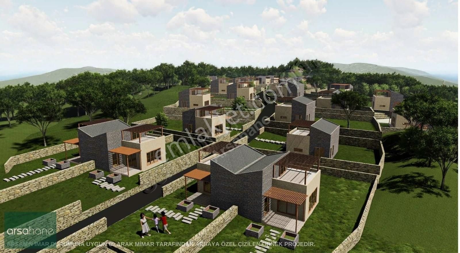 Acil Çanakkale Çan 'da 27 Adet Villa Yapımına Uygun İmarlı Arsa - Görsel 10