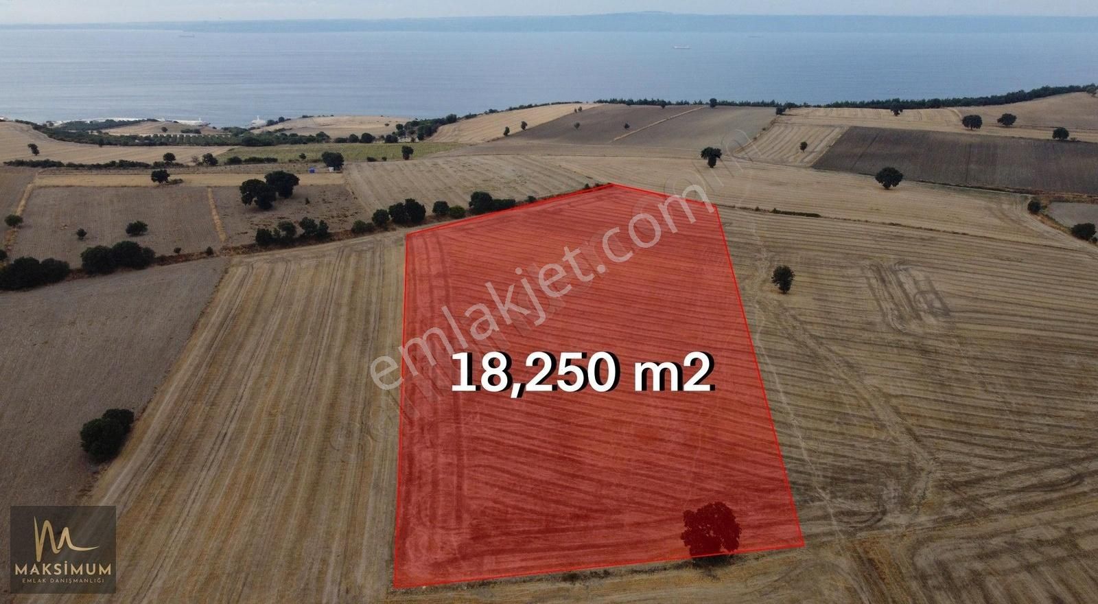 Çanakkale Merkez Halileli Köyü Satılık Tarla Çanakkale Merkez Halileli Köyü'nde 18201 M² Satılık Tarla