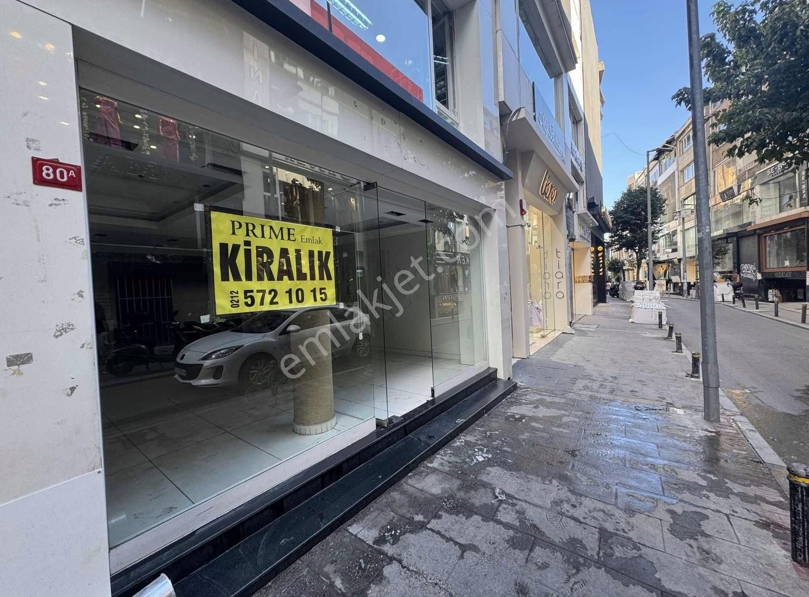 İstanbul Şişli Kiralık Dükkan & Mağaza ''prime'dan Osmanbey Kodamanda Düz Giriş Vitrinli Kiralık Mağaza