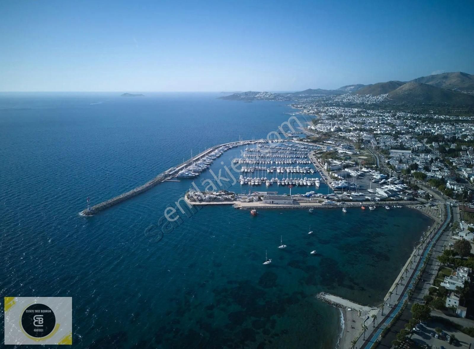 Bodrum Turgutreis Satılık Konut İmarlı Turgutreis Full Deniz Ve Ada Manzaralı Satılık İmarlı Arsa