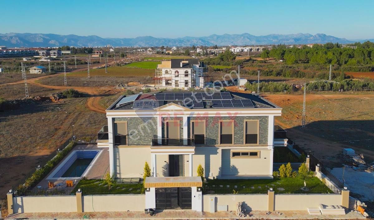 Döşemealtı Altınkale Satılık Villa Fatih Şahin'den Döşemealtı'nda Güneş Enerji Sistemli Villa