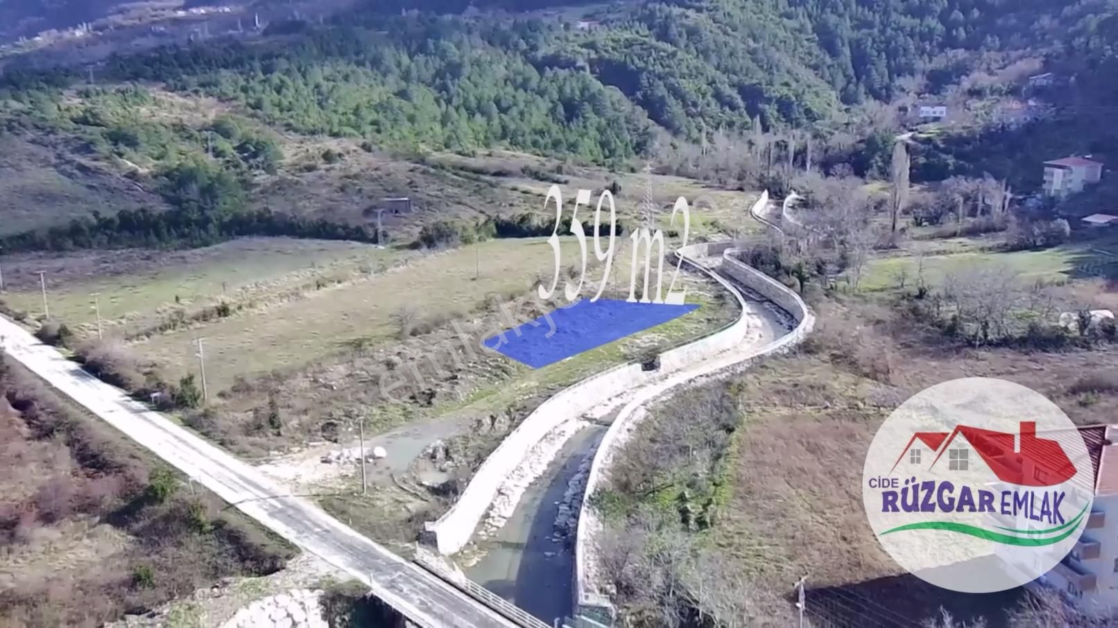 Cide Kalafat Satılık Konut İmarlı Kastamonu Cide Kalafat Mahallesinde Satılık 359 Metre Kare Arsa