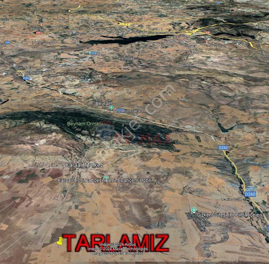 Gölbaşı Karaali Merkez Satılık Tarla Gölbaşı Karaali De 51105 Metrekare Fırsat Tarla