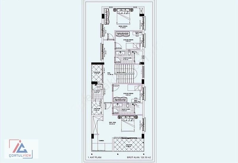 Erdemli Arslanlı Satılık Konut İmarlı Aslanlı Mah Villa Ruhsatı Alınmış İmarlı (730m2)