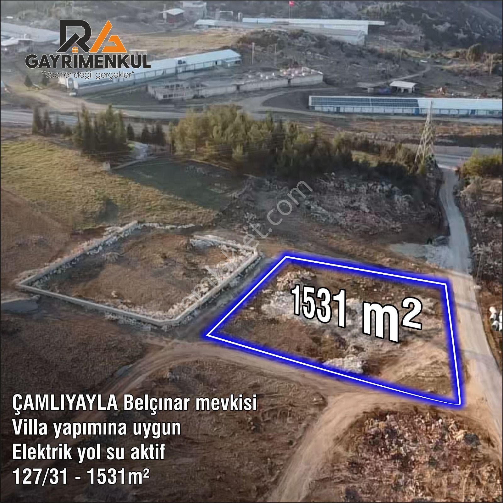 Çamlıyayla Belçınar Satılık Konut İmarlı Ra Gayrimenkul Çamlıyayla Belçınar Mahallesı Satılık İmarlı Arsa