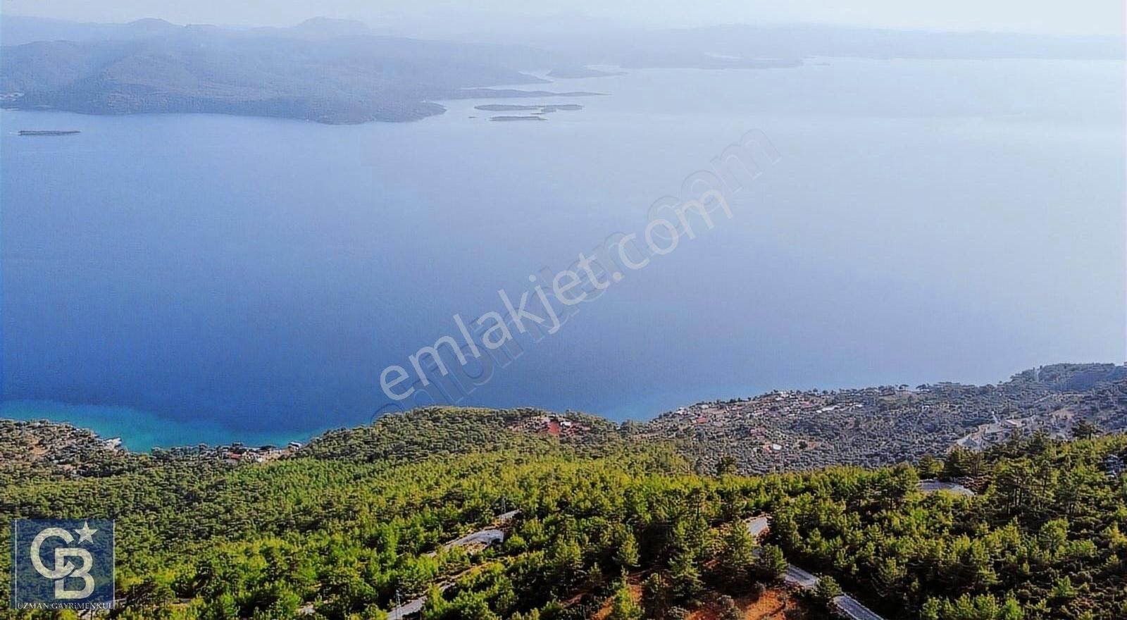 Menteşe Kıran Satılık Tarla Selda Kozalı'dan Kıran Sahiline 5 Dk Uzaklıkta Deniz Manzaralı Satılık Arazi