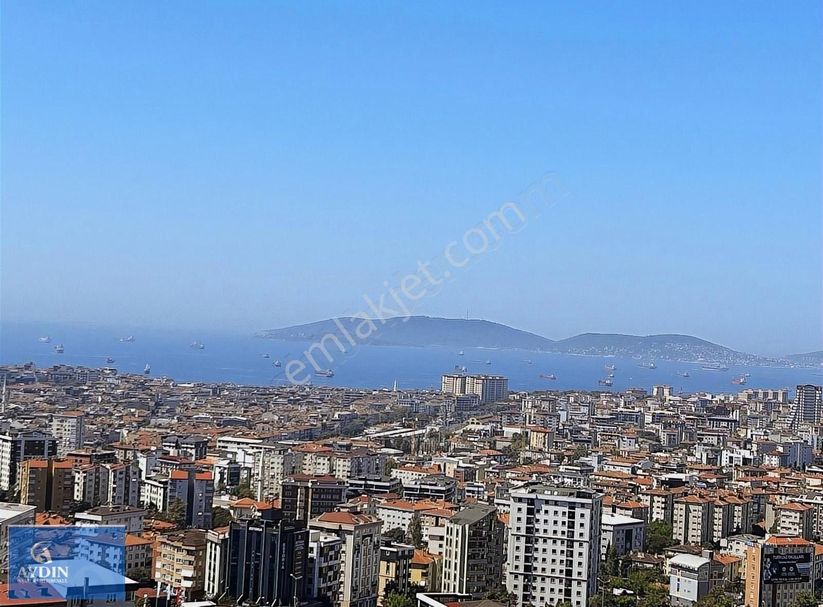 Pendik Dumlupınar Satılık Daire Aydın Gayrimenkul'den Gözdağı Deniz Manzaralı 2+1 Satılık Daire