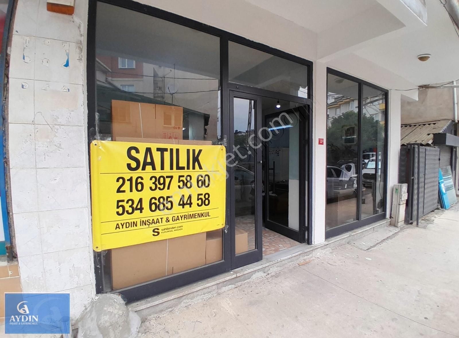 Pendik Esenler Satılık Dükkan & Mağaza Aydın İnşaattan Satılık 110m2 Dükkan Atölye Sanayi Elektrikli