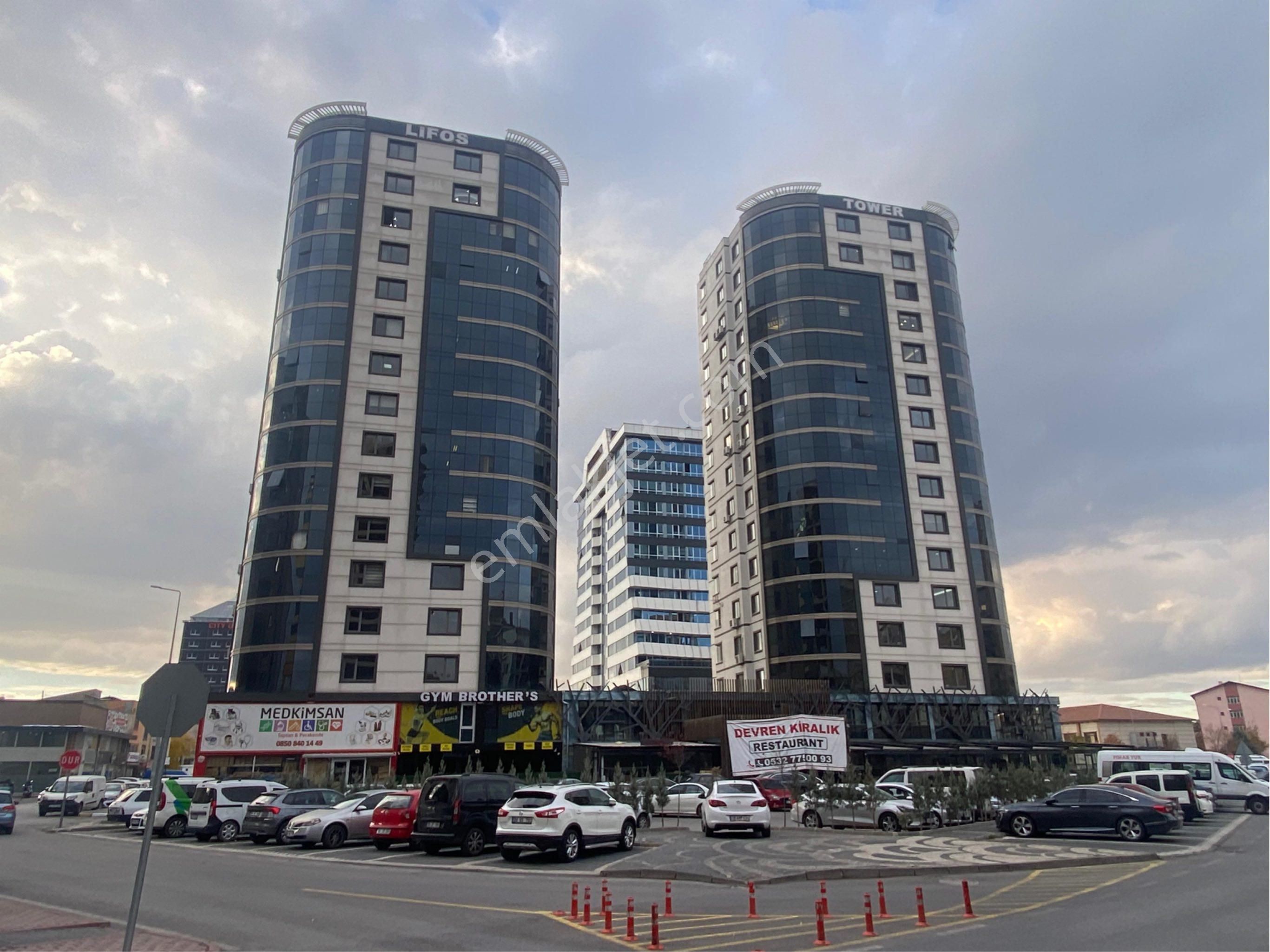 Kocasinan Hacı Saki Satılık Büro Lifos Tower Şehir Merkezinde İçi Ful Yapılı 4+1 Satılık Ofis