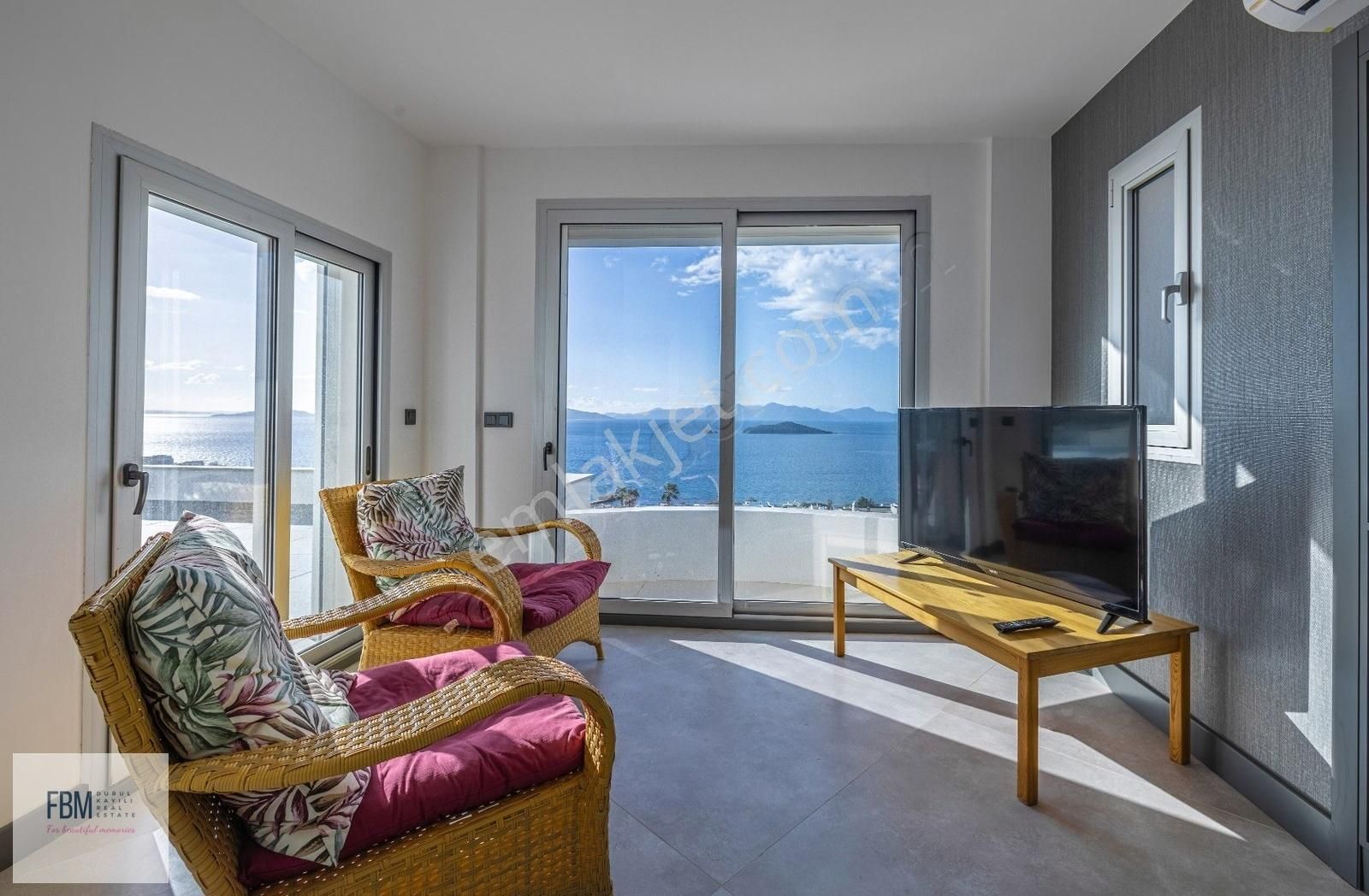 1 Dönüm İçerisinde, Muhteşem Deniz Manzaralı, 5+2 Müstakil Villa - Görsel 20