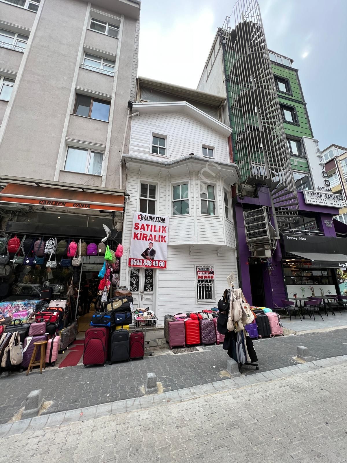 Bakırköy Cevizlik Satılık Bina Aydın Team'den Bakırköy Cevizlik Mah. 4 Katlı Komple Satılık Bina