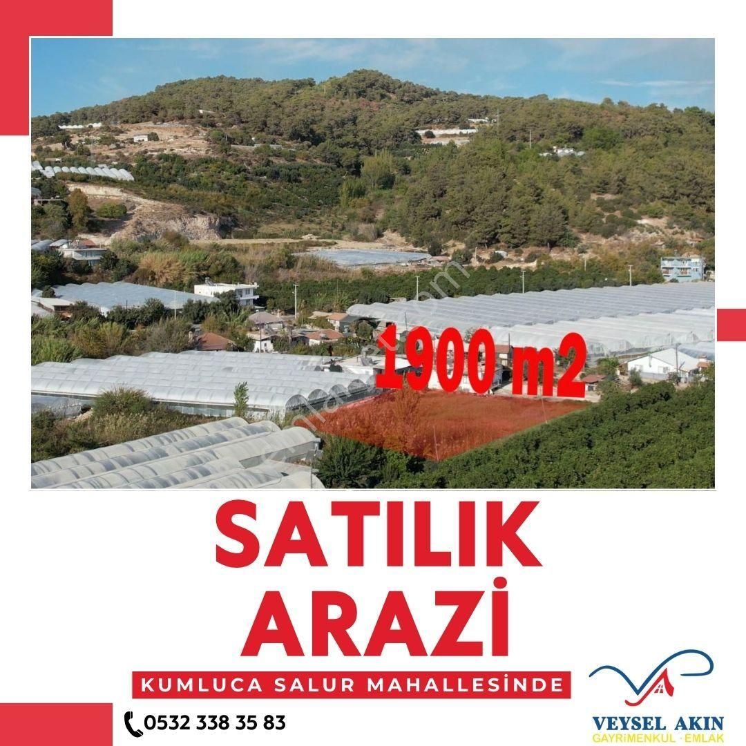 Antalya Kumluca Satılık Arazi Kumluca Salur Mahallesinde 1900 M2 Arazi Satılıktır