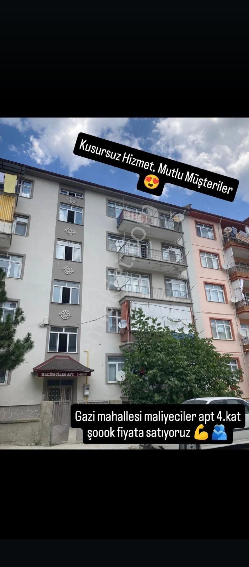 Akşehir Gazi Satılık Daire Gazi Mahallesi Cevdetbey Sokak Maliyeciler Aparmani