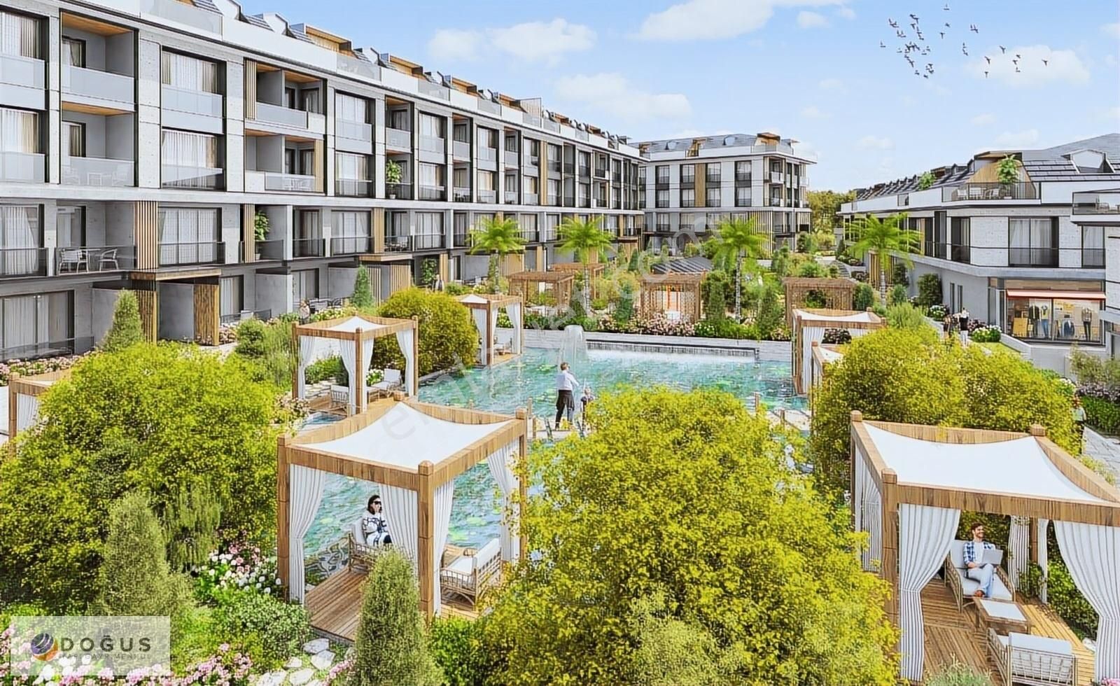 Beylikdüzü Marmara Satılık Daire Beylikdüzü Doğuş'tan Full Donanımlı Sitede Deniz Manzaralı Daire