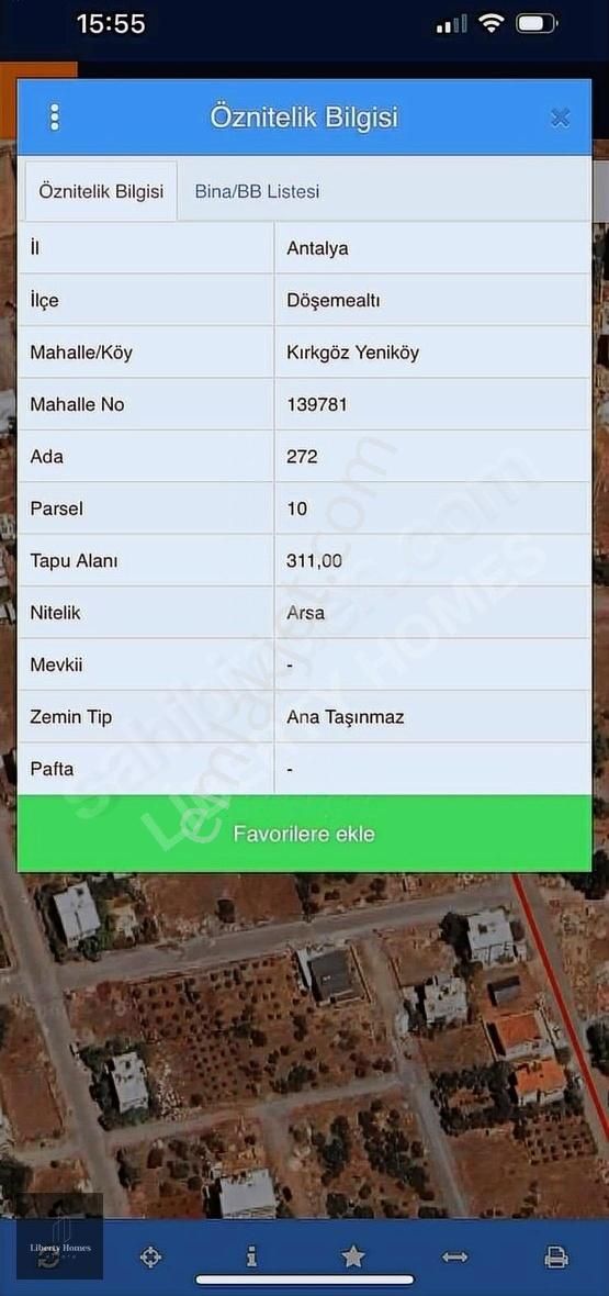 Döşemealtı Yeniköy Satılık Villa İmarlı Antalya Döşemealtı Yeniköy İmarlı Villa Arsası