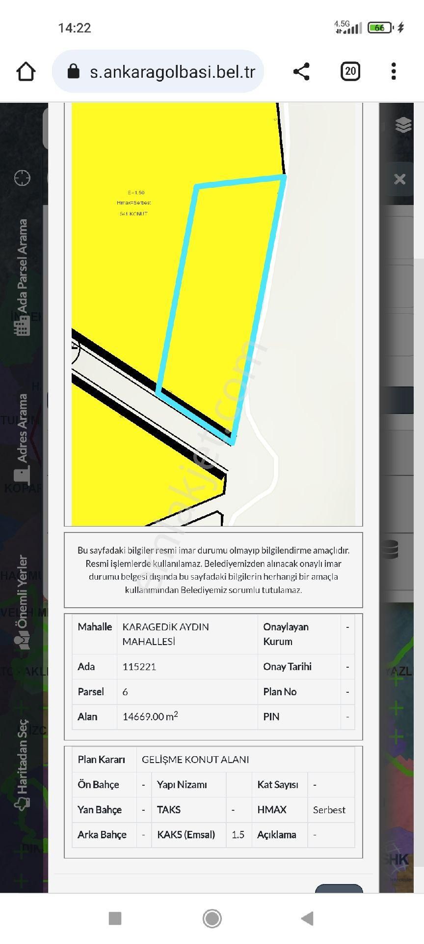 Proje İçinde 1.5 Emsal Arsa - Görsel 2