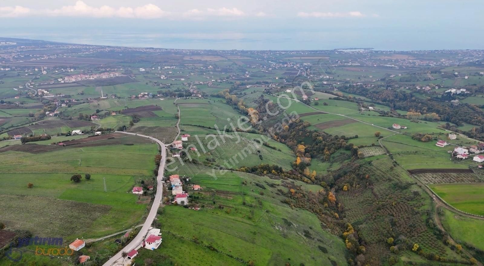 19 Mayıs Yeşilköy Satılık Tarla Yeşilköy'de Deniz Ve Şehir Manzaralı, Köşe Parsel, Bungalov!!!!!