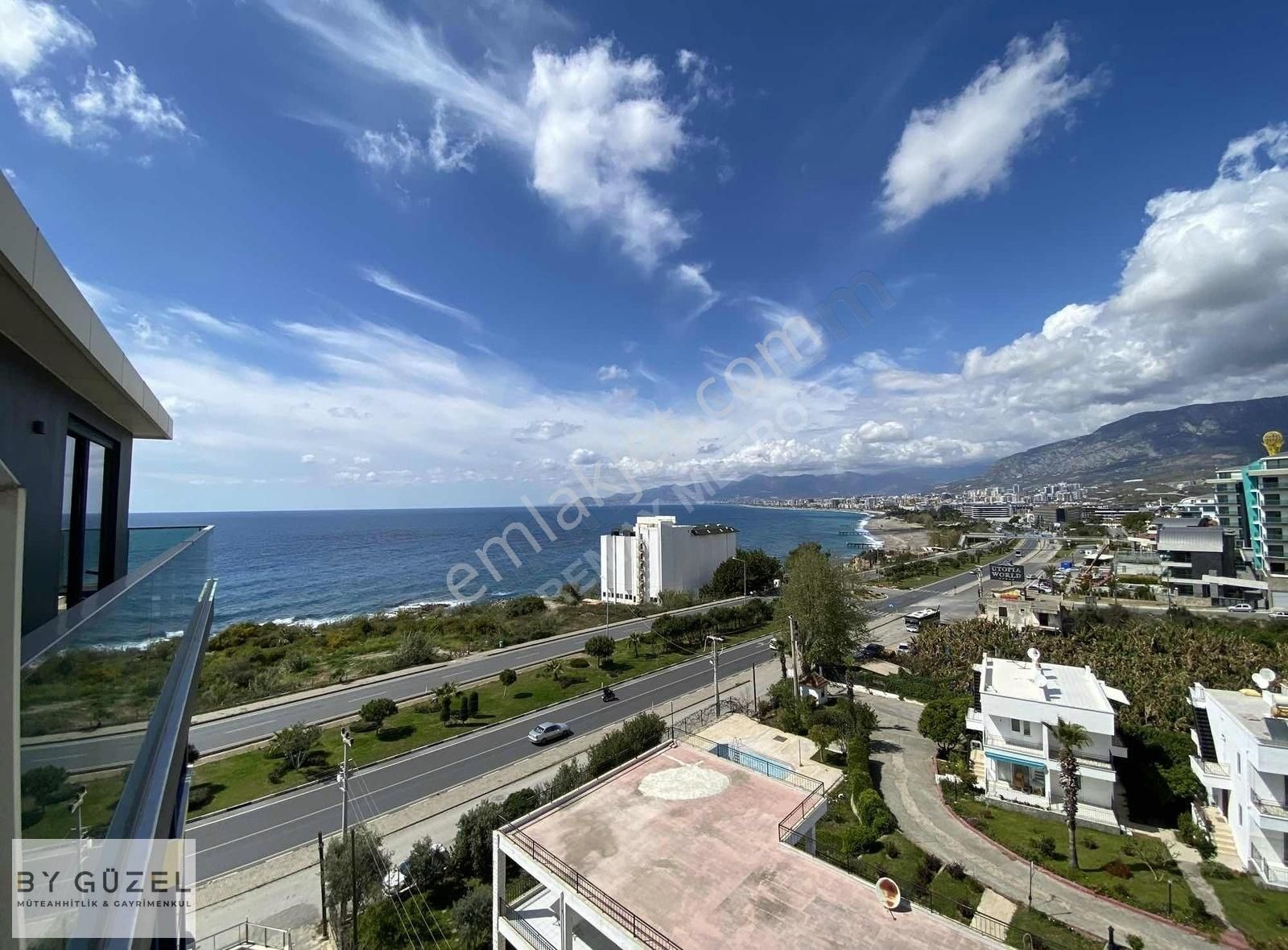 Alanya Kargıcak Kiralık Daire Kargıcak'ta Denizi Sıfır Muhteşem Manzaralı Geniş Ferah 3 + 1