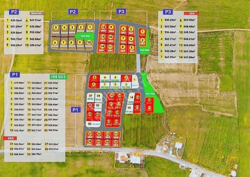 Gazimağusa Dörtyol Satılık Konut İmarlı Kıbrıs Magusa Apartman İmarlı Fırsat Arsalar