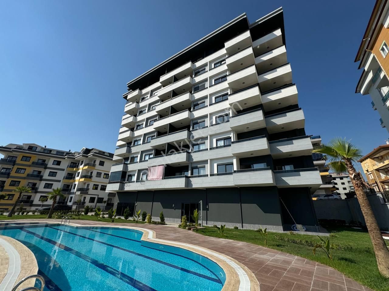 Alanya Avsallar Satılık Daire Avsallar City Loft'da 1+1 Deniz Manzaralı Satılık Daire