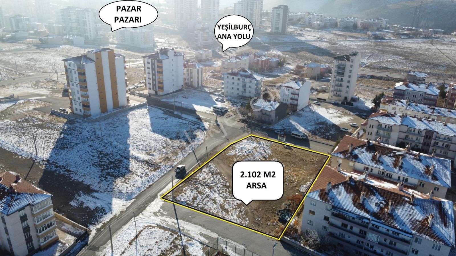 Niğde Merkez İnönü Kat Karşılığı Konut İmarlı Niğde Mrkz İnönü Mh.yeşilburç Yola Yak 2102m2 Kat Karşılığı Arsa