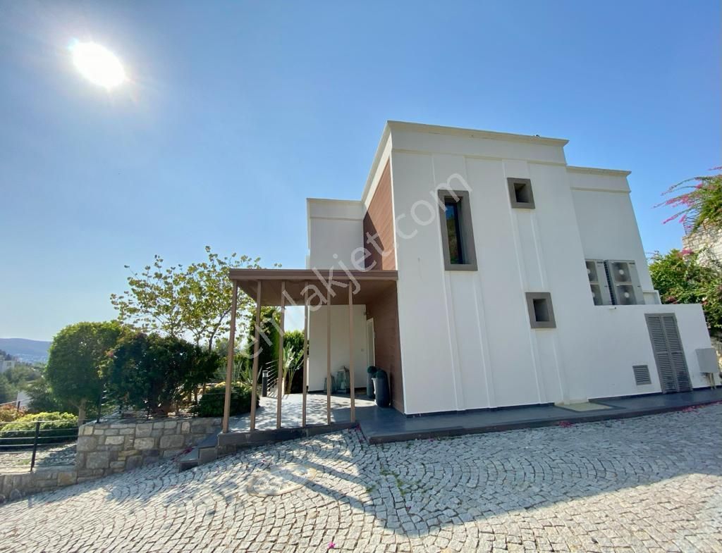 Bodrum Kaledos Evleri'nde, Şahane Manzaralı Satılık Tripleks - Görsel 18