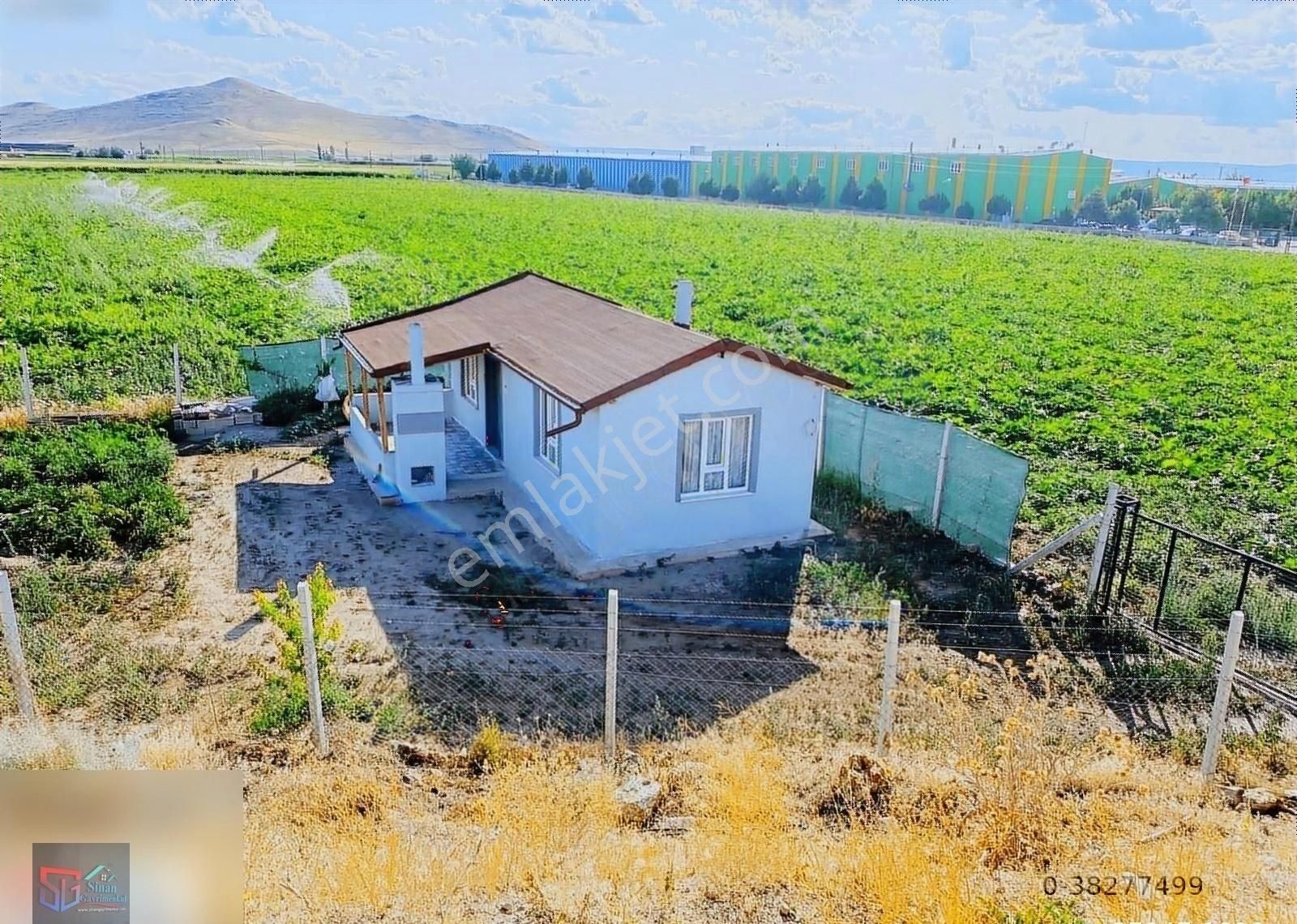 Develi Güneyaşağı Satılık Bağ & Bahçe Güneyaşağı Mahallesinde Bahçeli Bağ Evi