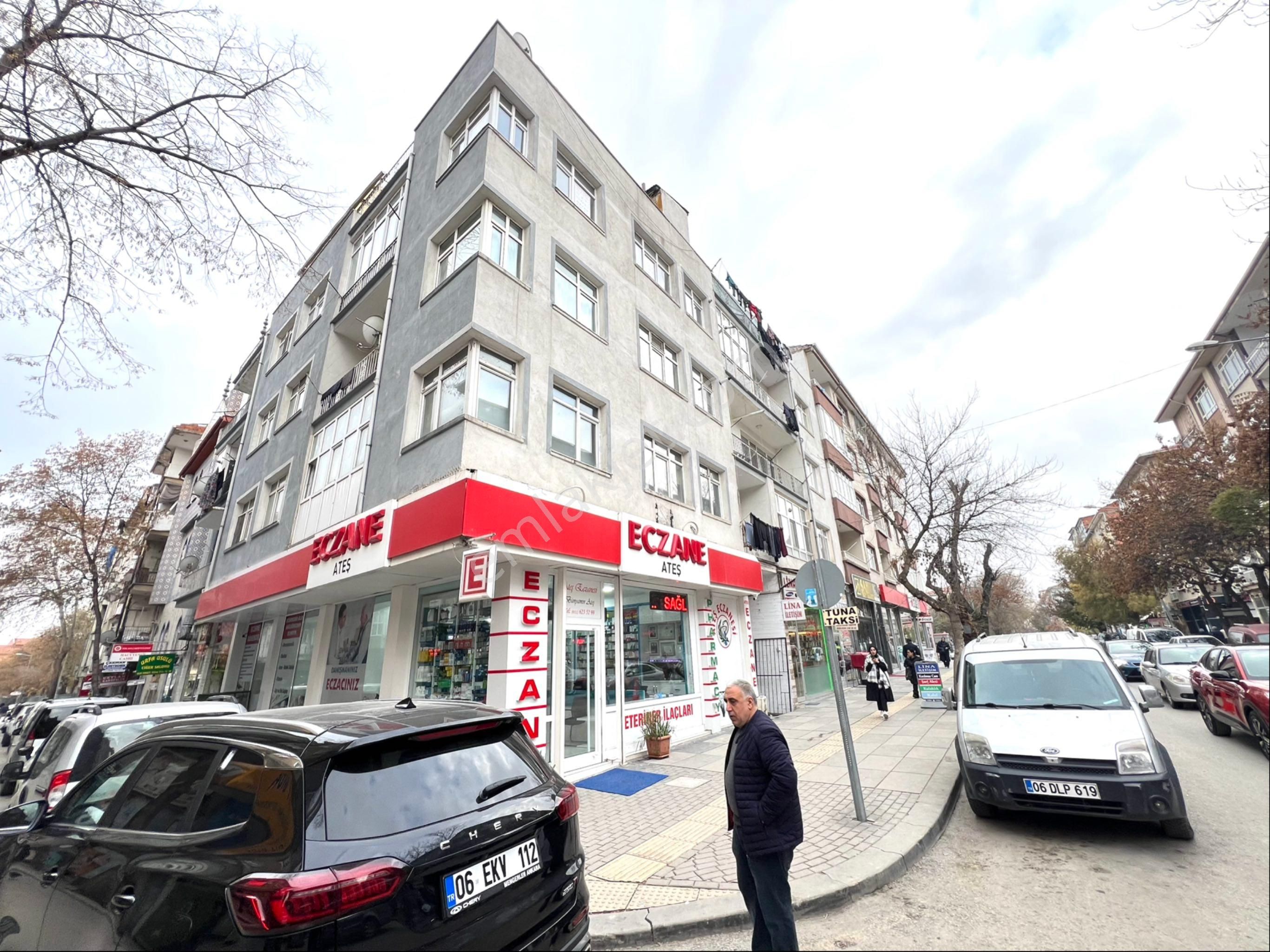 Polatlı Cumhuriyet Satılık Daire 📌 An-ka’dan Çarşı Merkezde Teraslı Yatırımlık Daire