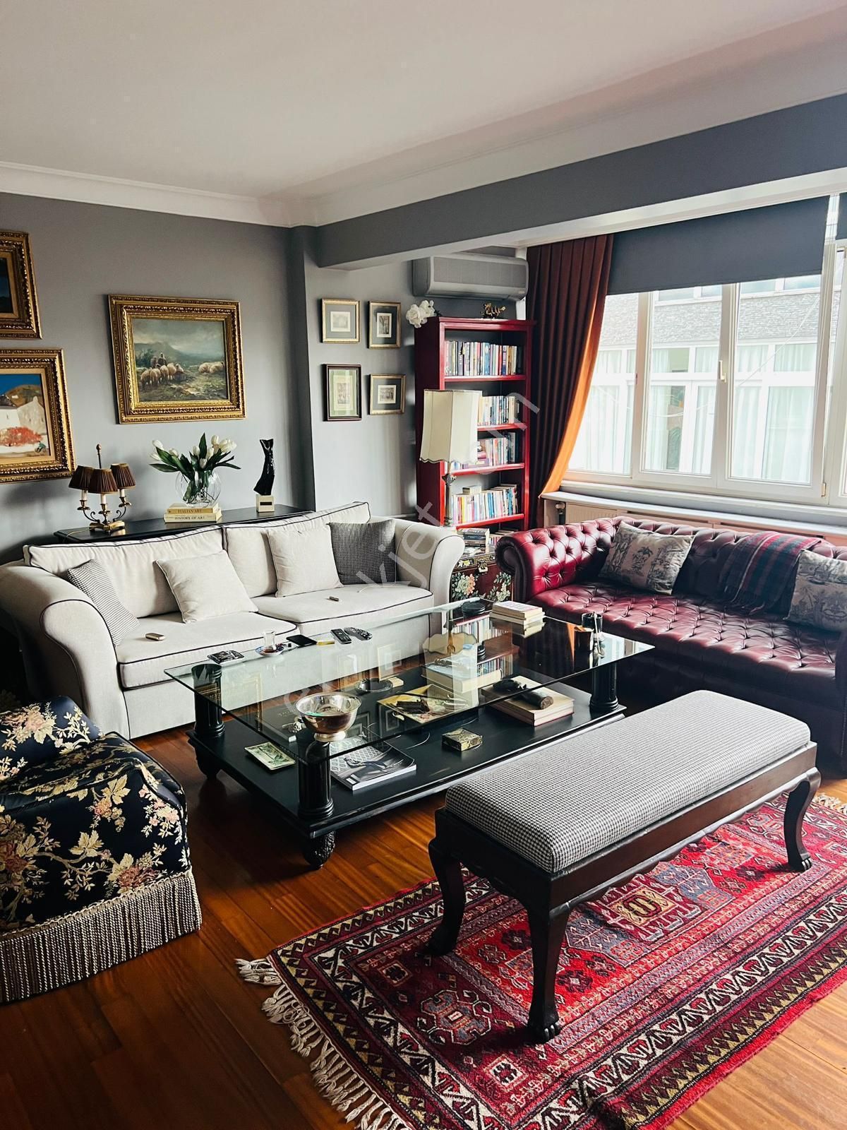 Bebek Vezirköşkü Sokakta 3+1 150 M2 1. Kat Deniz Manzaralı Balkonlu Klimalı Temiz Ferah Daire - Görsel 4