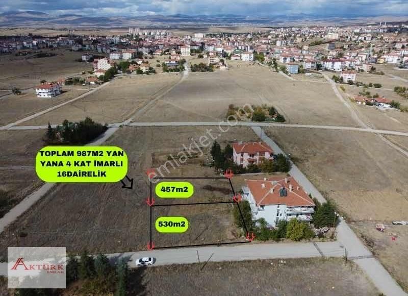 Akyurt Yıldırım Satılık Konut İmarlı /*aktürk Emlaktan*\457m2ve 530m2yan Yana İmarlı Arsalar