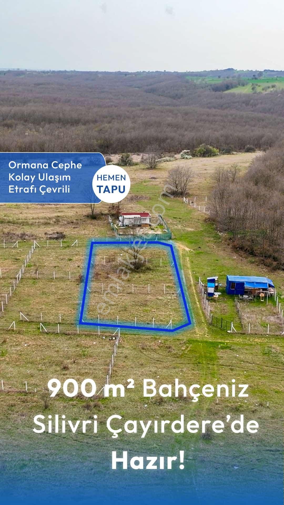 Silivri Çayırdere’de 900 M² Yatırımlık Arsa