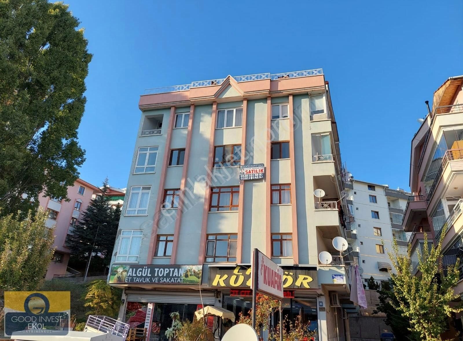 Keçiören Ayvalı Satılık Daire Mükemmel Konumda Full Güney Cephe 3,5+1 Satılık Daire