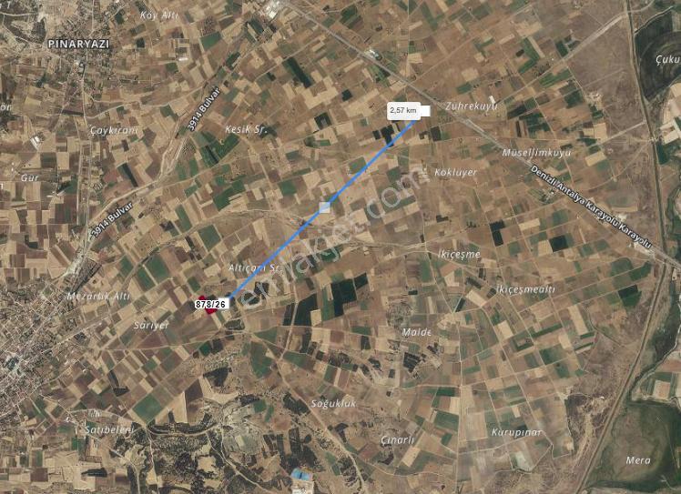 Satlık Denizli Acıpayam Akalan Mah 10.314,62 M Tarla - Görsel 4