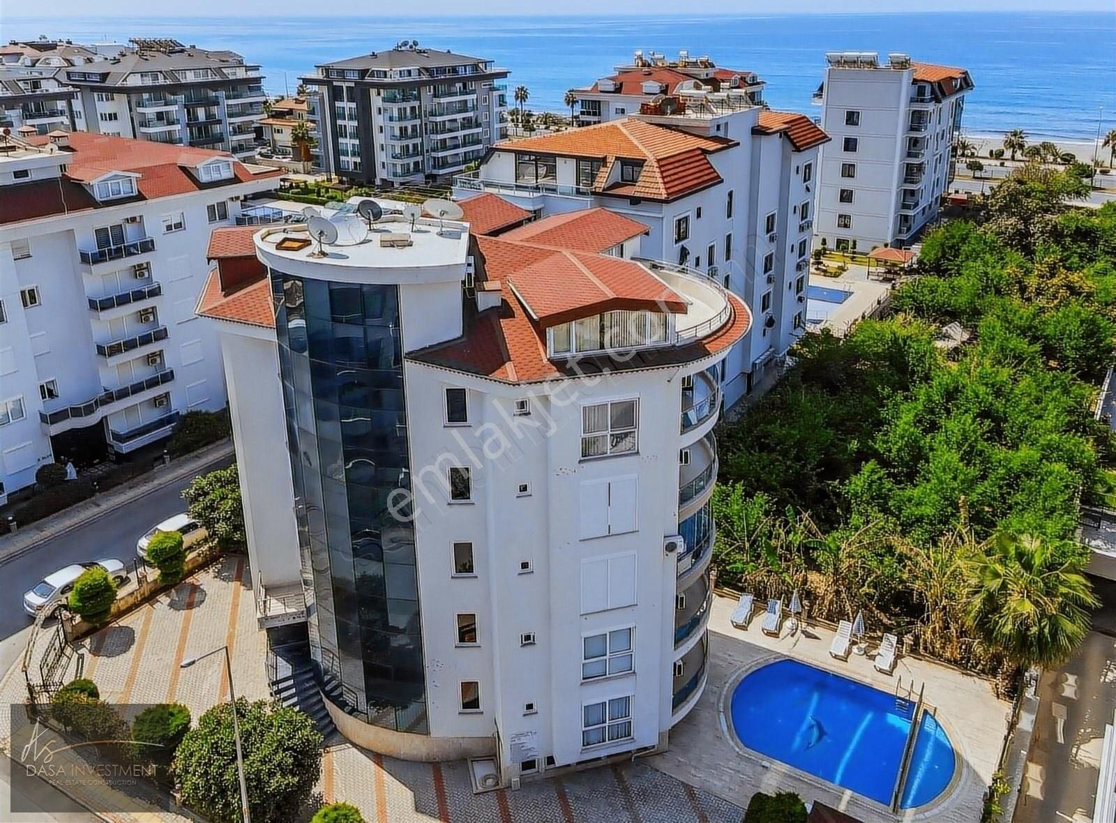 Alanya Kestel Satılık Daire Kestel'de Denizden 3. Bina Deniz Manzaralı 2+1 Full Eşyalı Daire