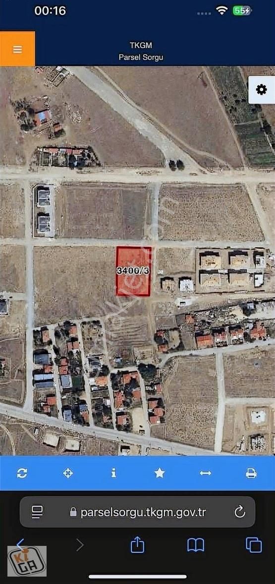 Tepebaşı Zincirlikuyu Satılık Konut İmarlı Kiga Global'den Zincirlikuyu Villa Bölgesinde Arsa