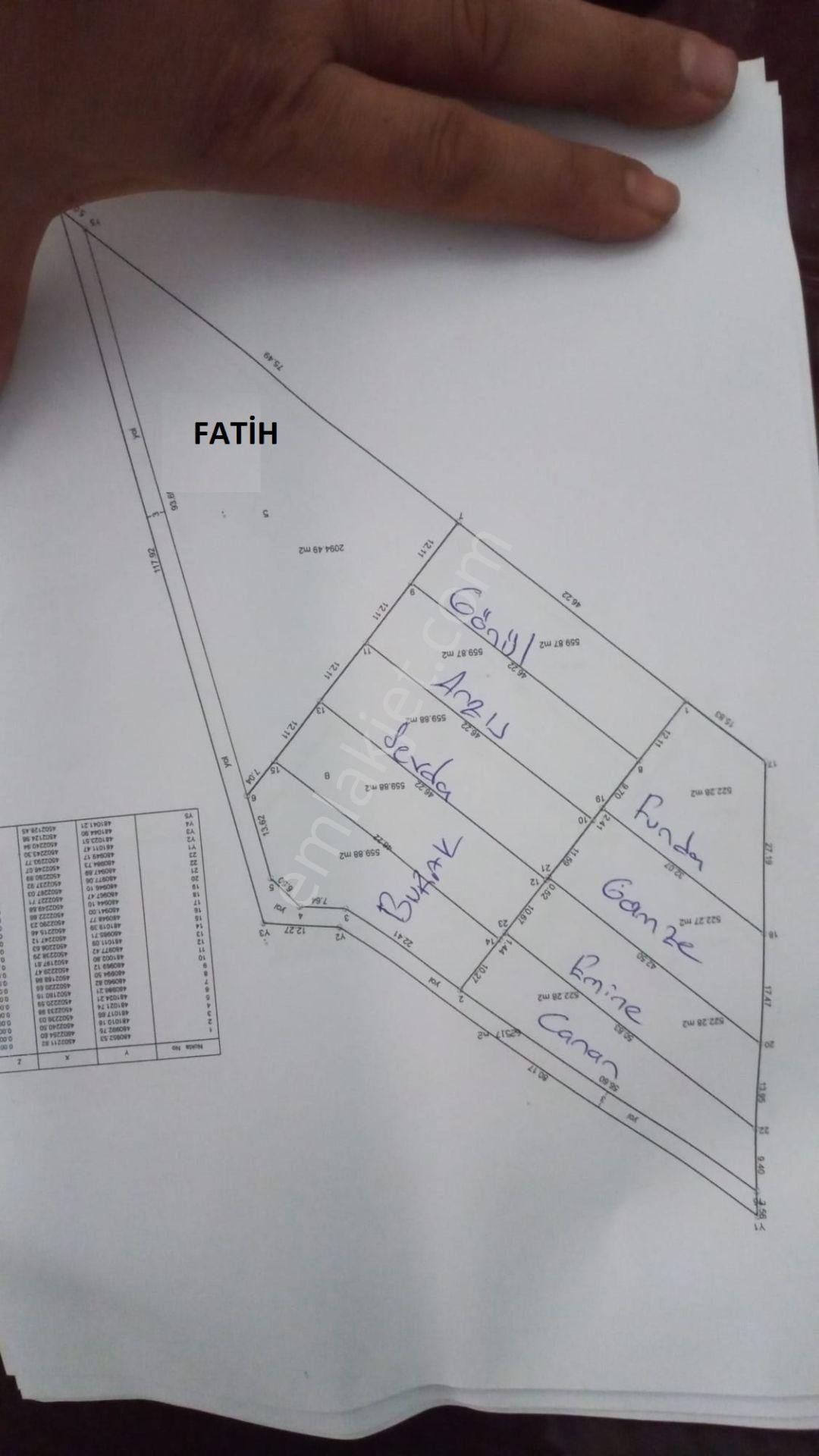 Kocaeli Gölcük Lütfiye Mahallesi. Satılık 2094 M² % 5 Tarla Vasıflı Arazi - Görsel 23
