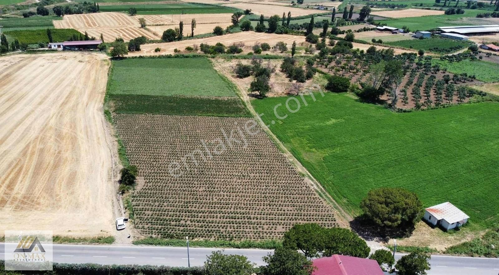 Burhaniye Geriş Satılık Tarla Onmax Burhaniye Merkeze 1.5 Km Uzaklıkta Satılık Tarla