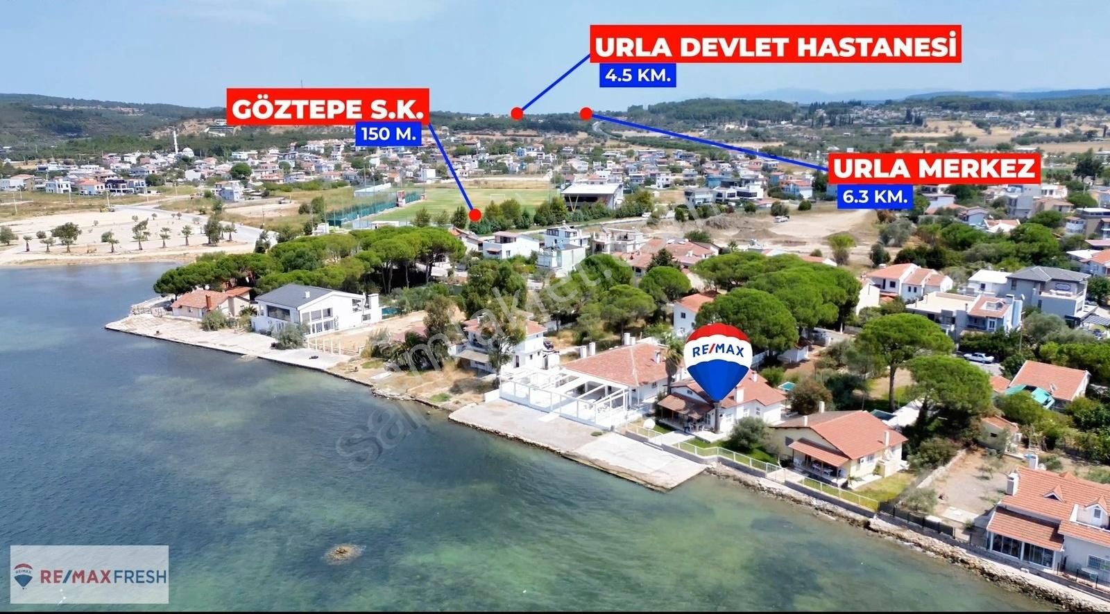 Urla Torasan Kiralık Villa Huzur Dolu Yaşam: Urla Torasanda Denize Sıfır 3+1 Kiralık