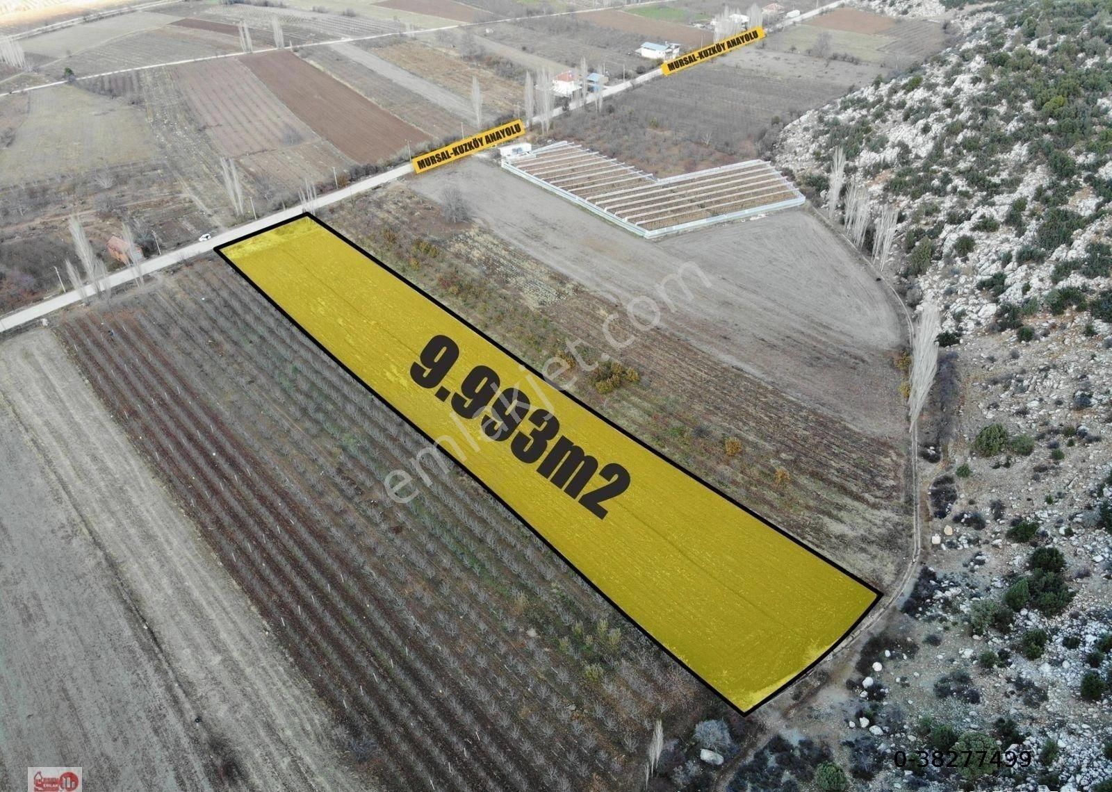 Antalya Elmalı Kuzköy Asfalt Yola Cephe Depo-ardiye-sera Yapımına Uygun 9.993m2 Satılık Tarla - Görsel 21