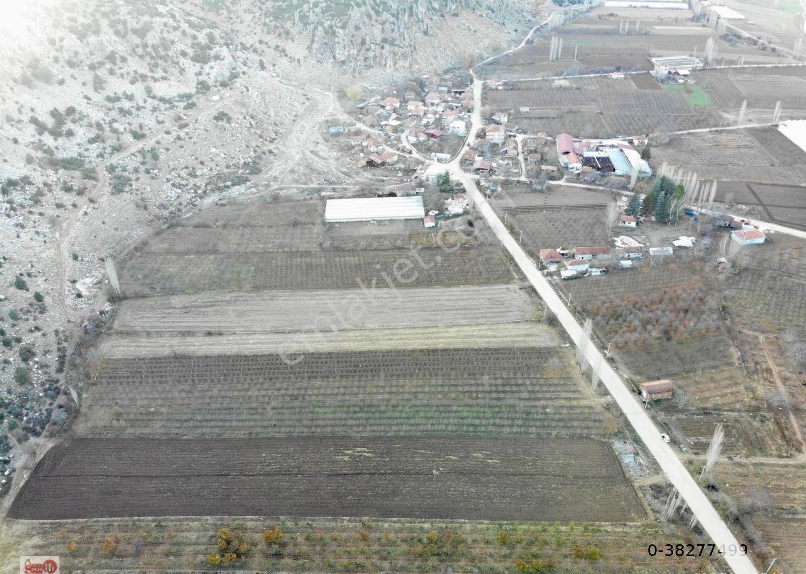 Antalya Elmalı Kuzköy Asfalt Yola Cephe Depo-ardiye-sera Yapımına Uygun 9.993m2 Satılık Tarla - Görsel 13