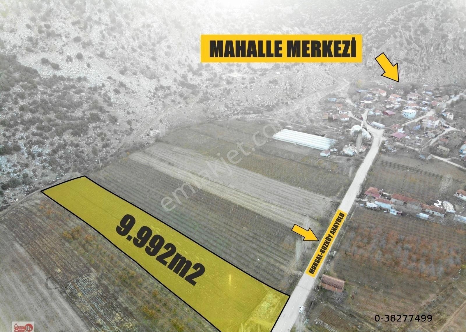 Antalya Elmalı Kuzköy Asfalt Yola Cephe Depo-ardiye-sera Yapımına Uygun 9.993m2 Satılık Tarla - Görsel 5