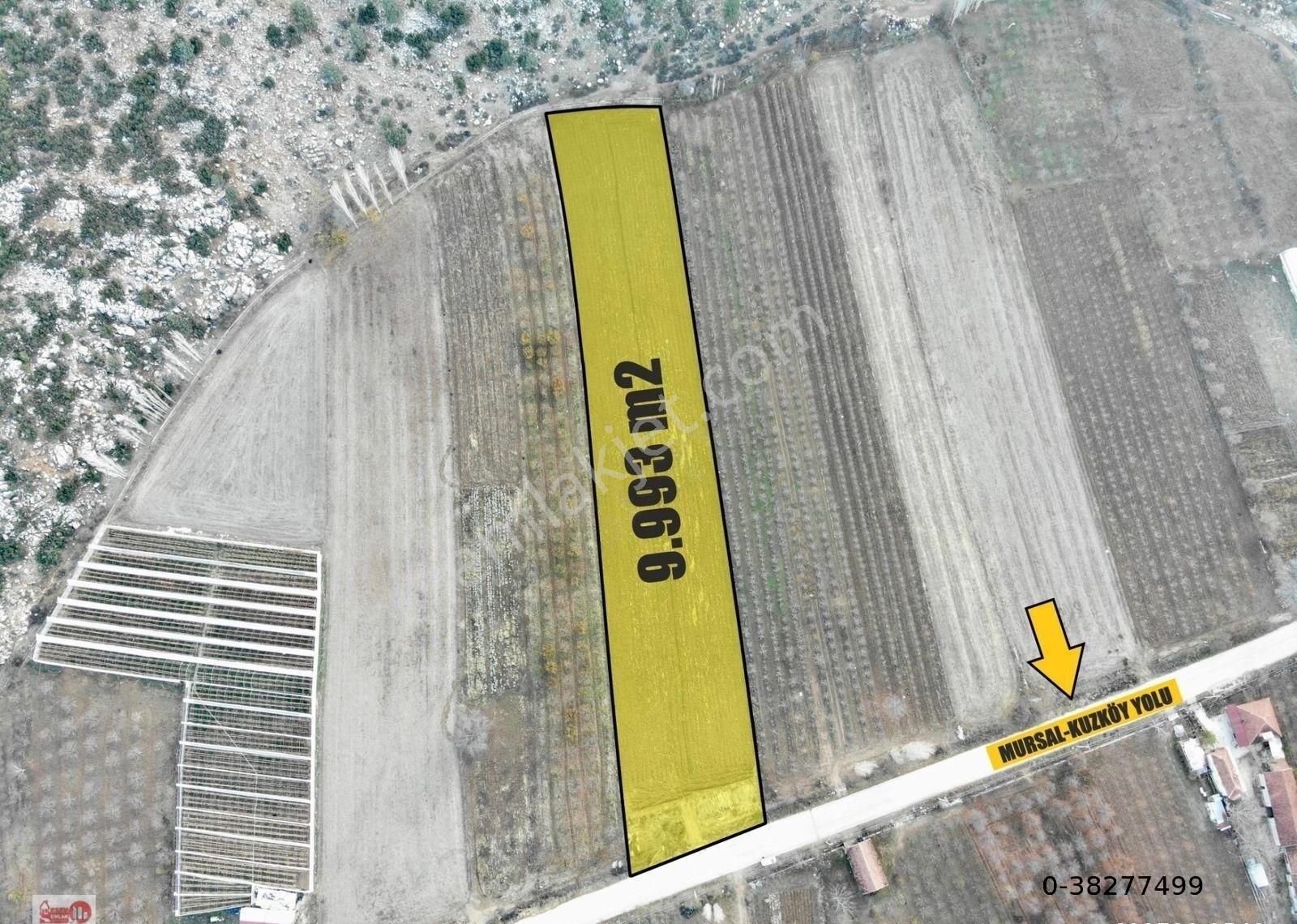 Antalya Elmalı Kuzköy Asfalt Yola Cephe Depo-ardiye-sera Yapımına Uygun 9.993m2 Satılık Tarla - Görsel 20